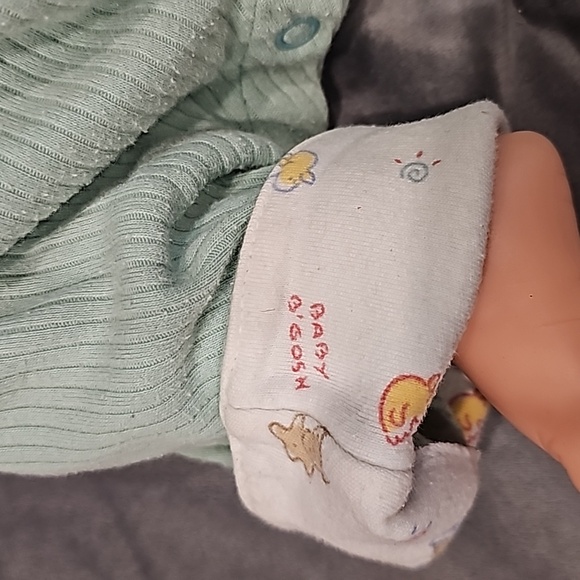 F Baby B’gosh overalls 0-3mo. Cute, teddy bear, soft, adorable, unisex - Picture 4 of 6